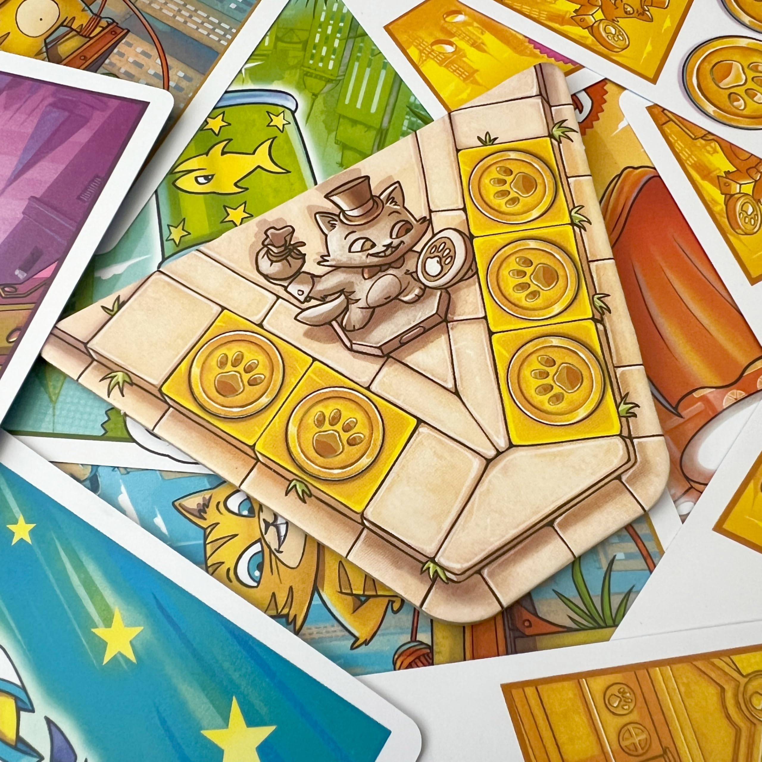 Asmodee Super Miao gioco da tavolo italiano deck-building 6+