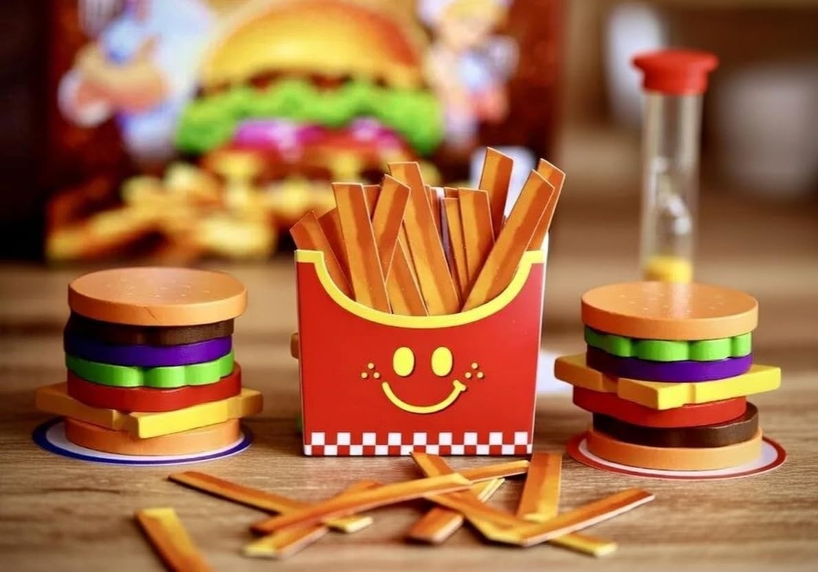 Asmodee Burger Master gioco da tavolo edizione italiana 2-6 giocatori