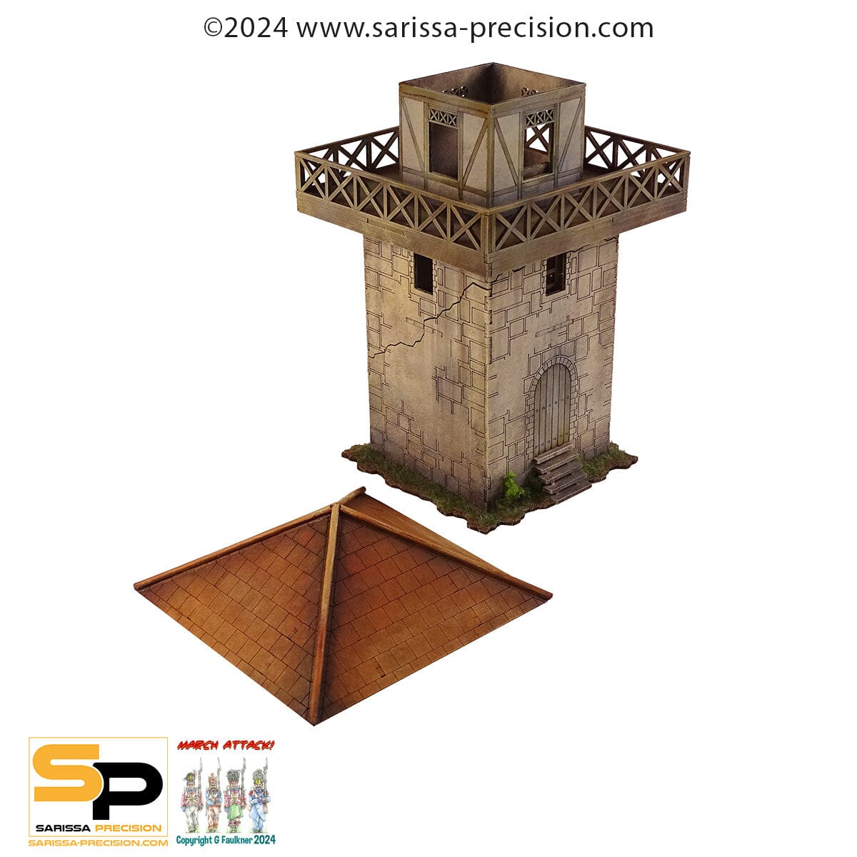 Modiphius Cohors Cthulhu Tactics Torre Limes Germanicus MDF