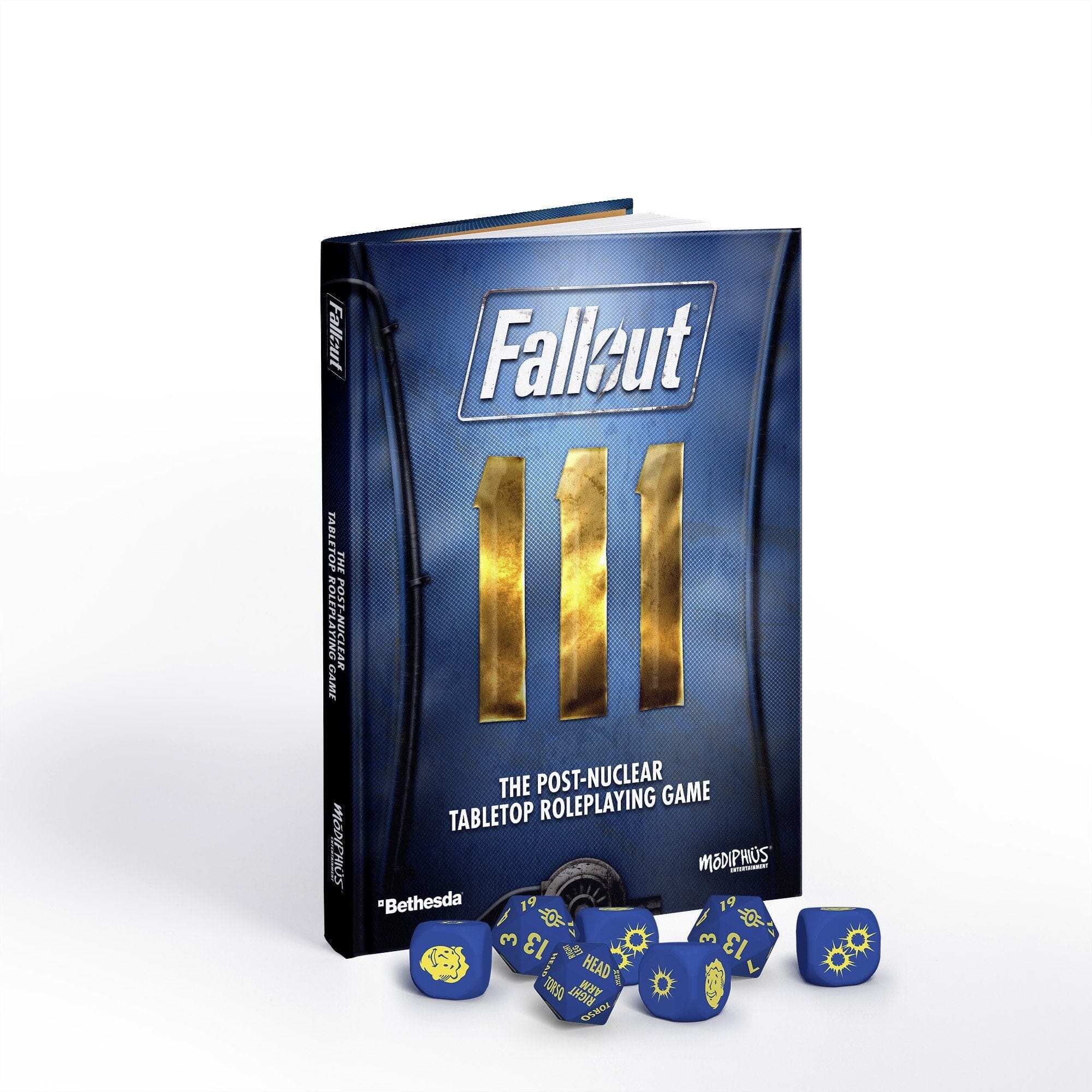 Fallout Gioco di Ruolo Player Bundle manuale + dadi giocatore