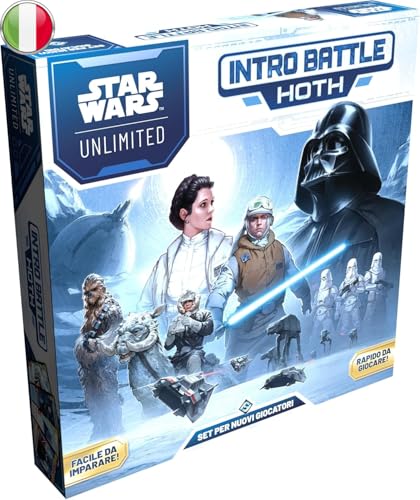 Star Wars: Unlimited Intro Battle Hoth Set Iniziale Carte Italiano