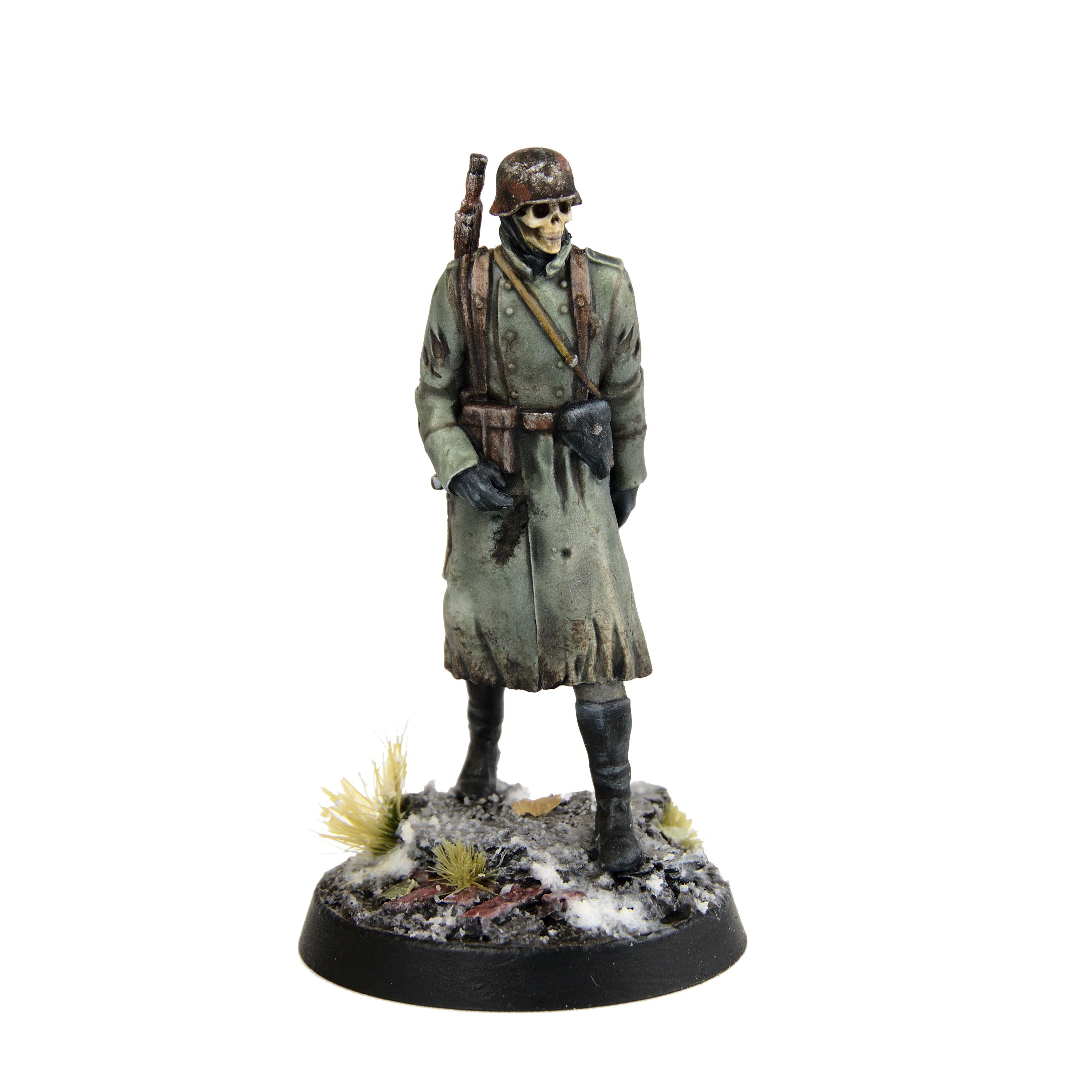 Escape from Stalingrad Z Boss Zombies 3 miniature plastica