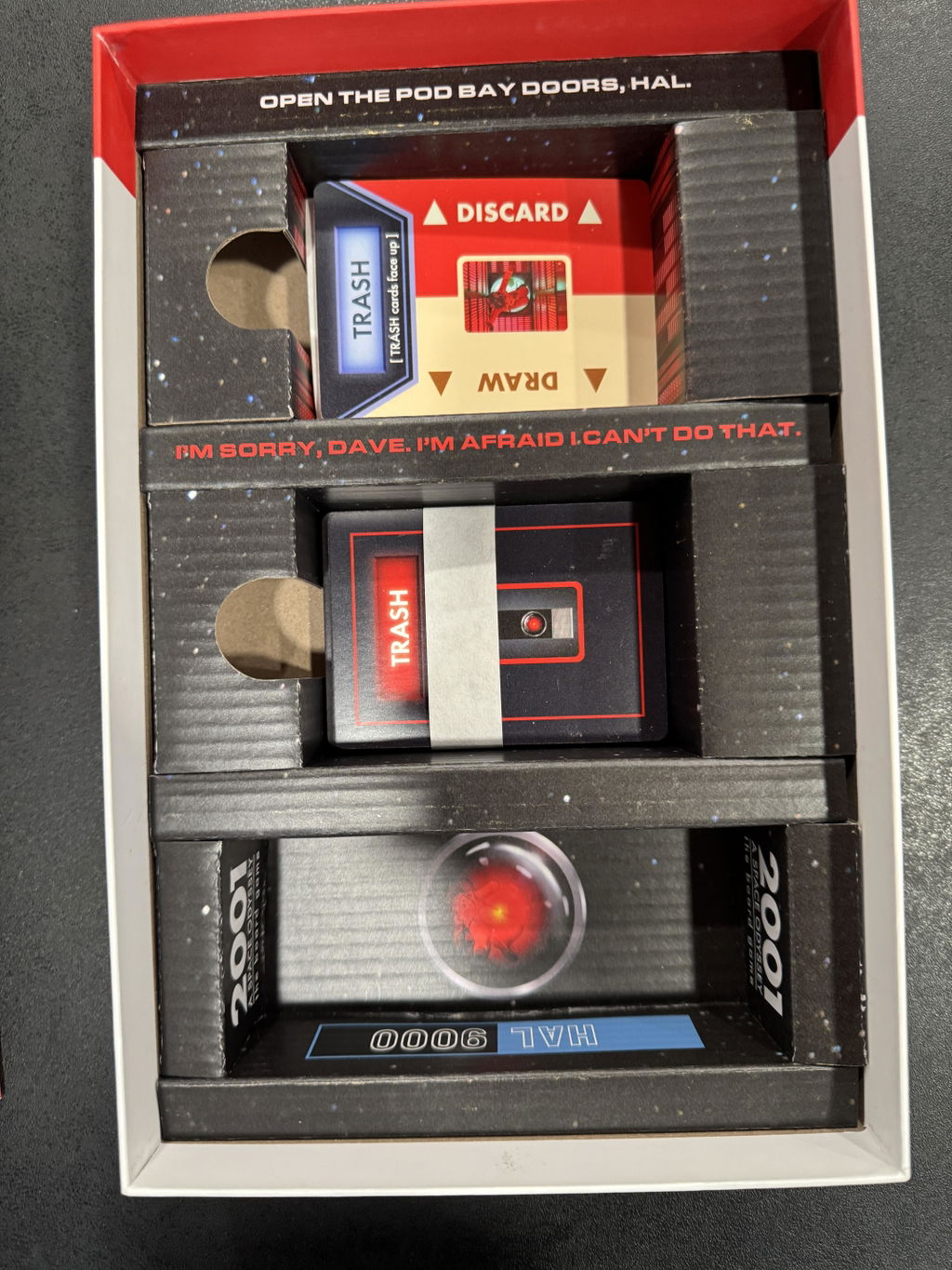 Maestro Media 2001: A Space Odyssey gioco da tavolo HAL 1 contro tutti