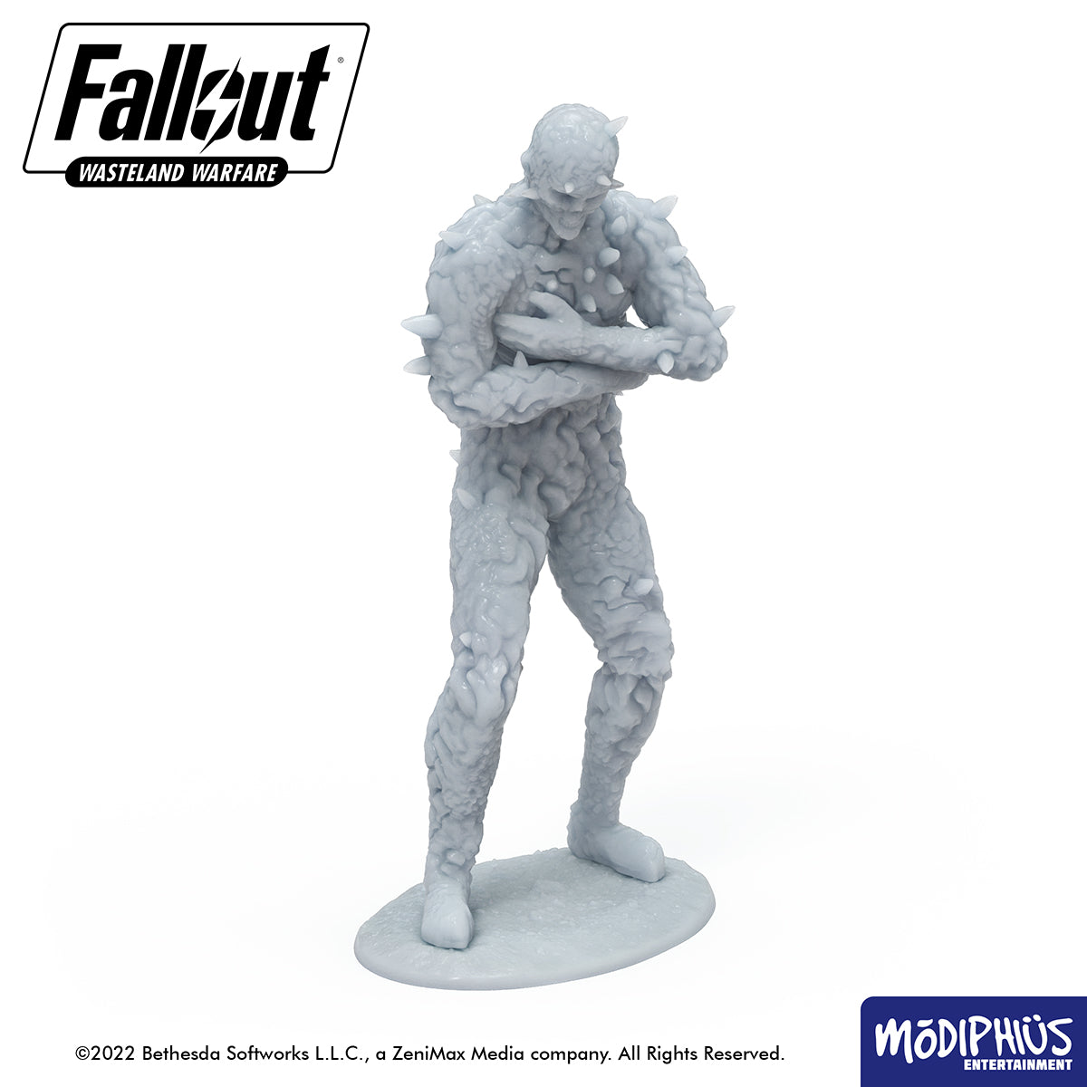 Modiphius Fallout Wasteland Warfare Scorched Statues file STL stampa 3D