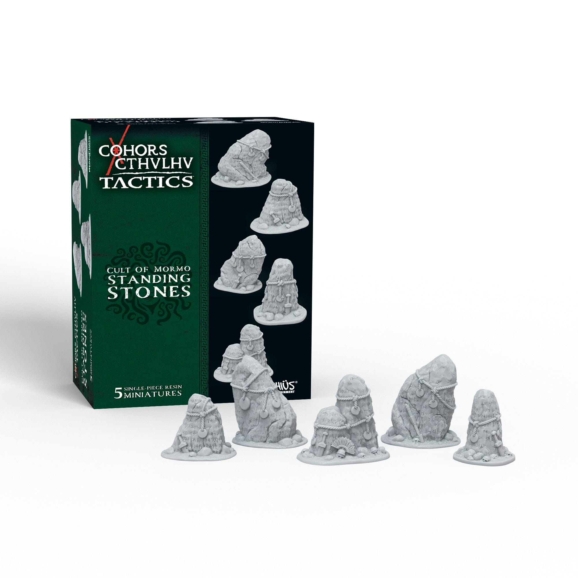 Modiphius Cohors Cthulhu Tactics Mormo Stones scenario 28mm