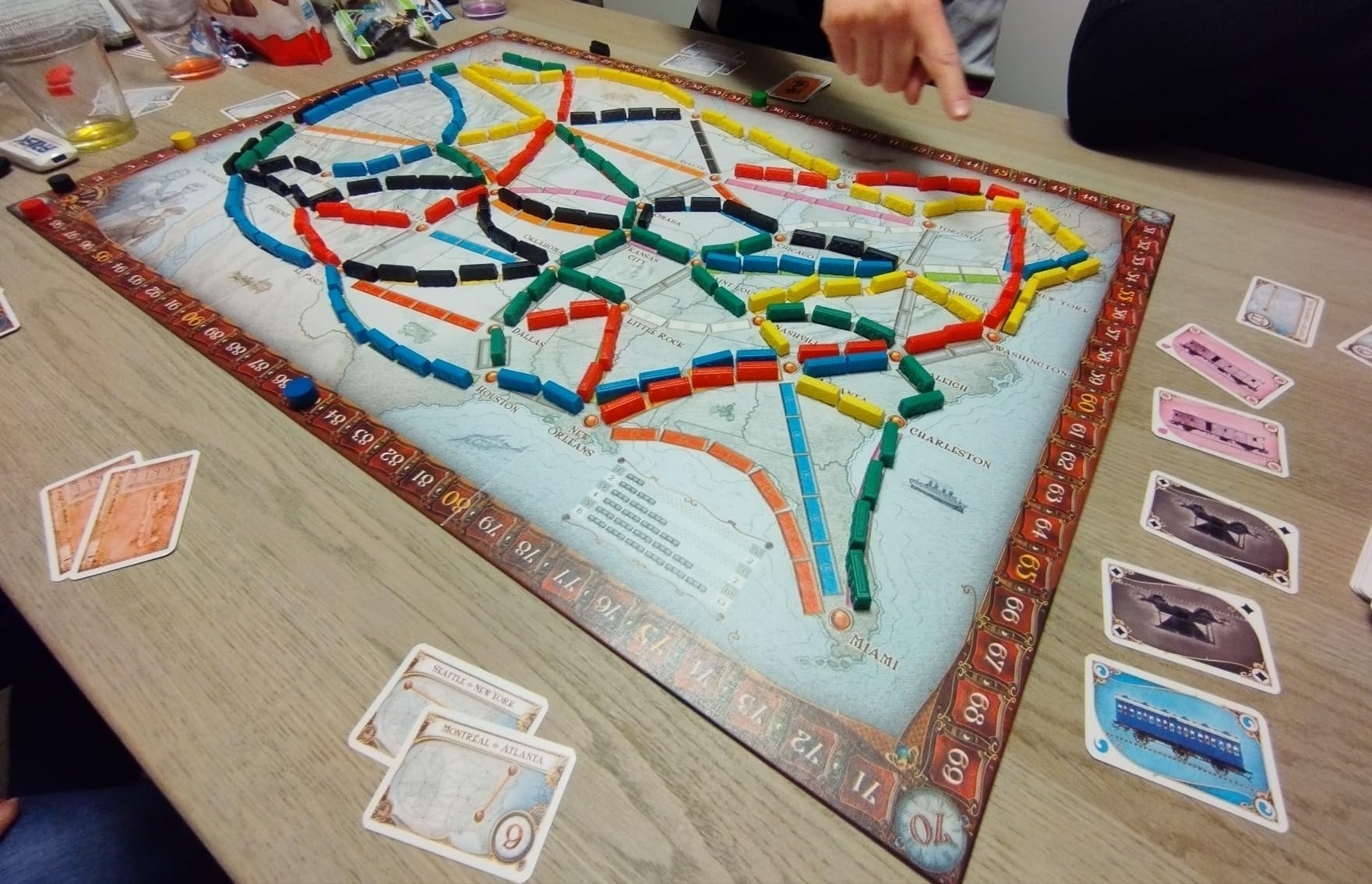Asmodee Ticket to Ride gioco da tavolo edizione italiana Nord America