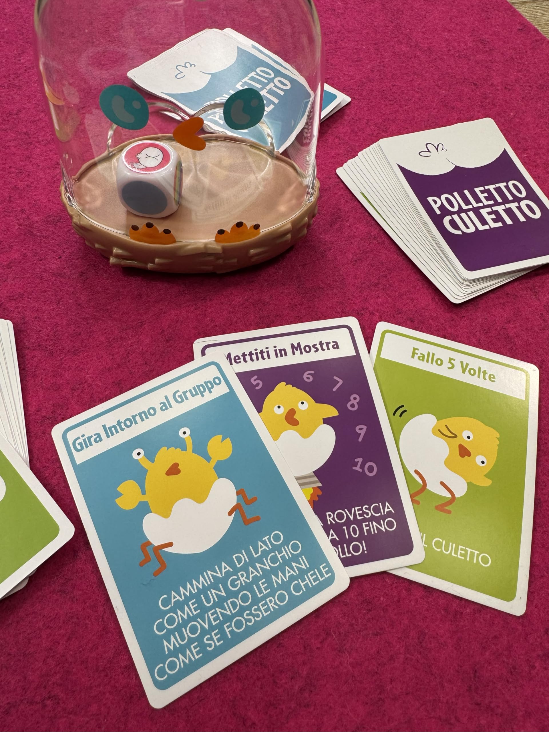 Asmodee Polletto Culetto gioco bambini 2-6 giocatori 4+ anni