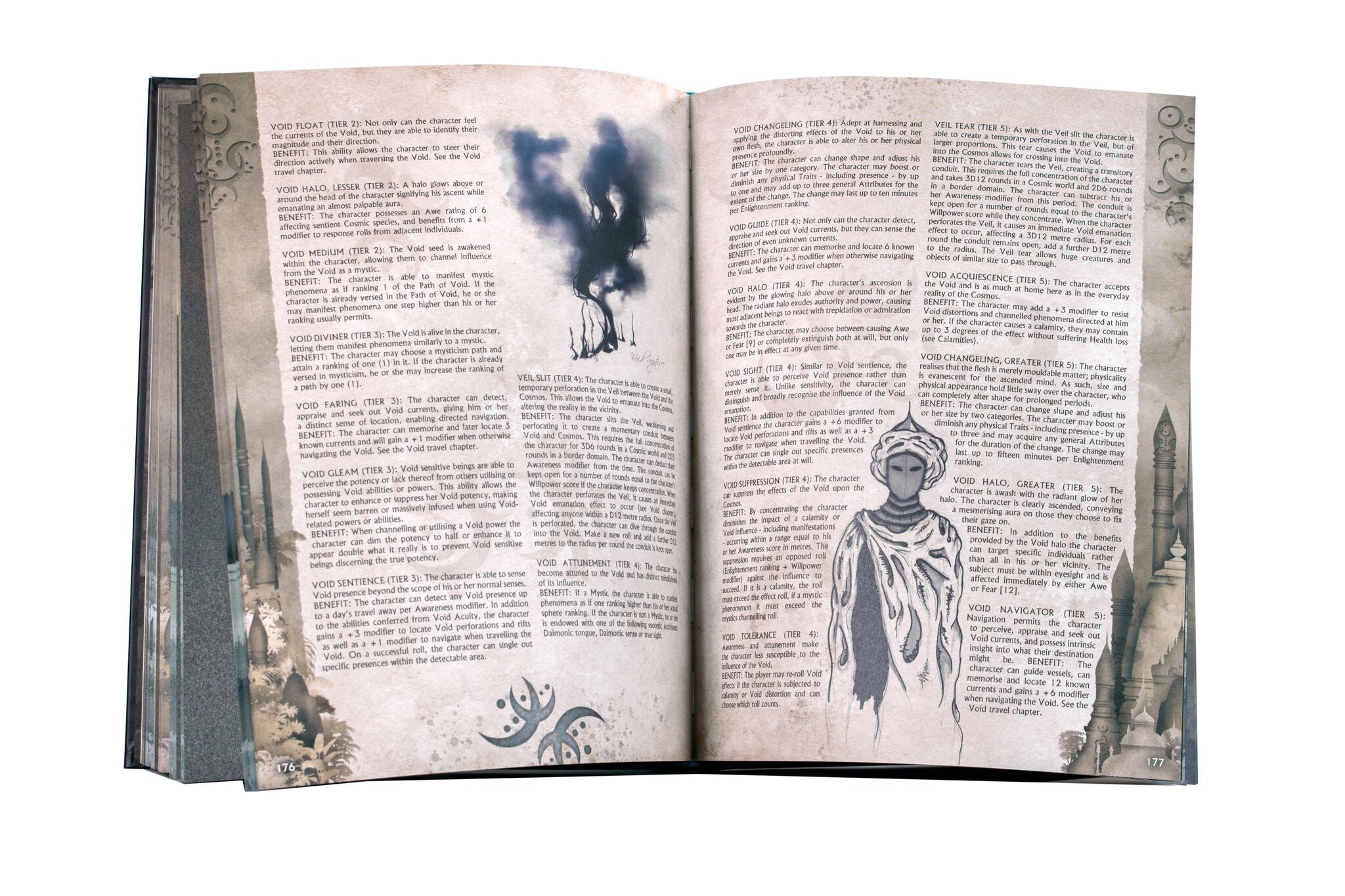 Modiphius Black Void Games Black Void Core Book manuale GDR