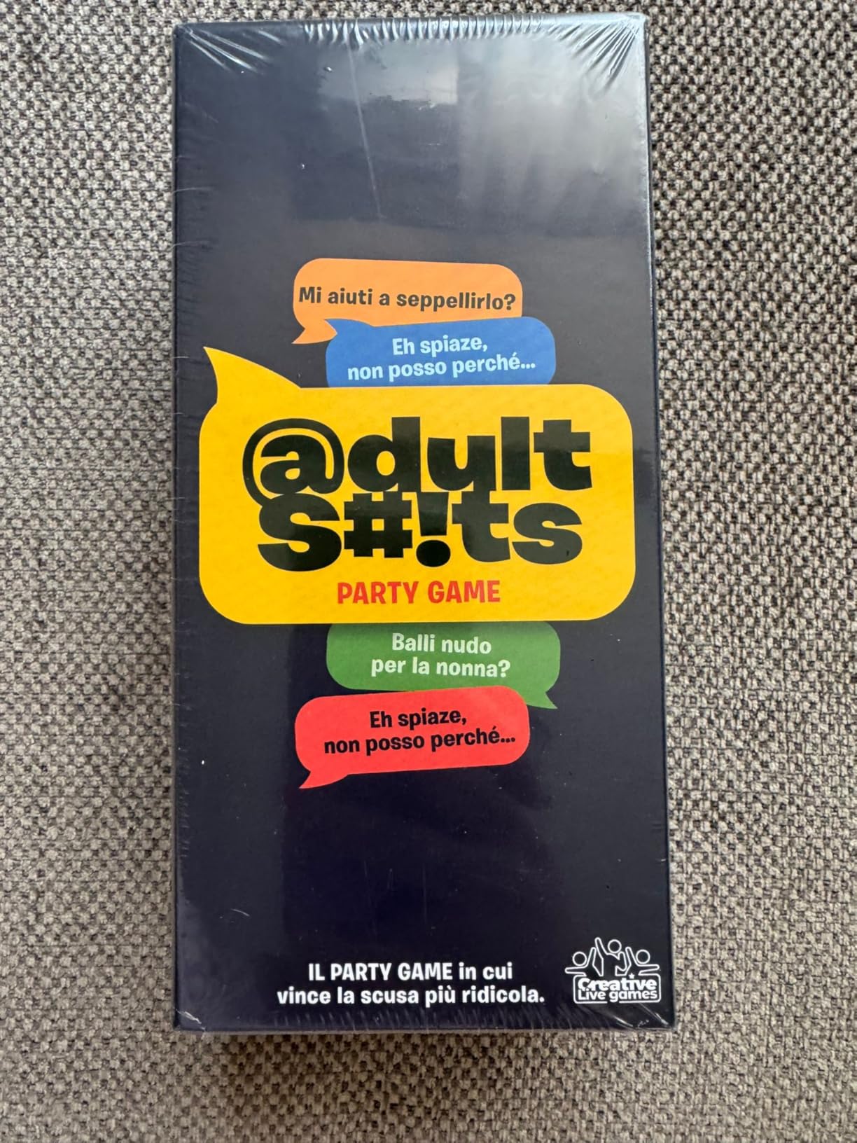Asmodee Adult Shits carte party game edizione italiana 18+ 3-6 giocatori