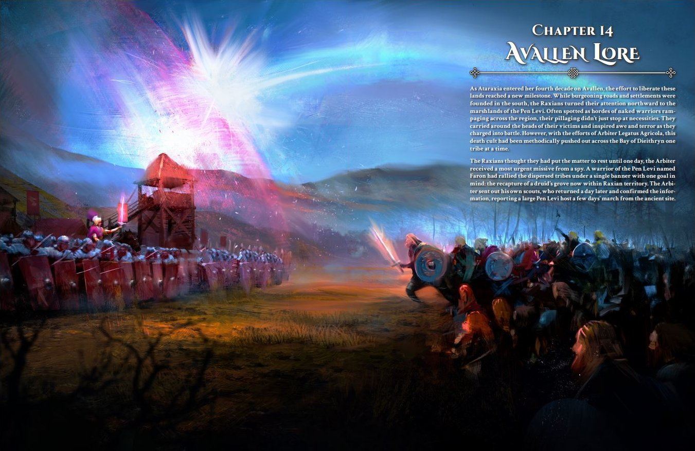 Modiphius Legends of Avallen Core Rulebook manuale 244 pagine