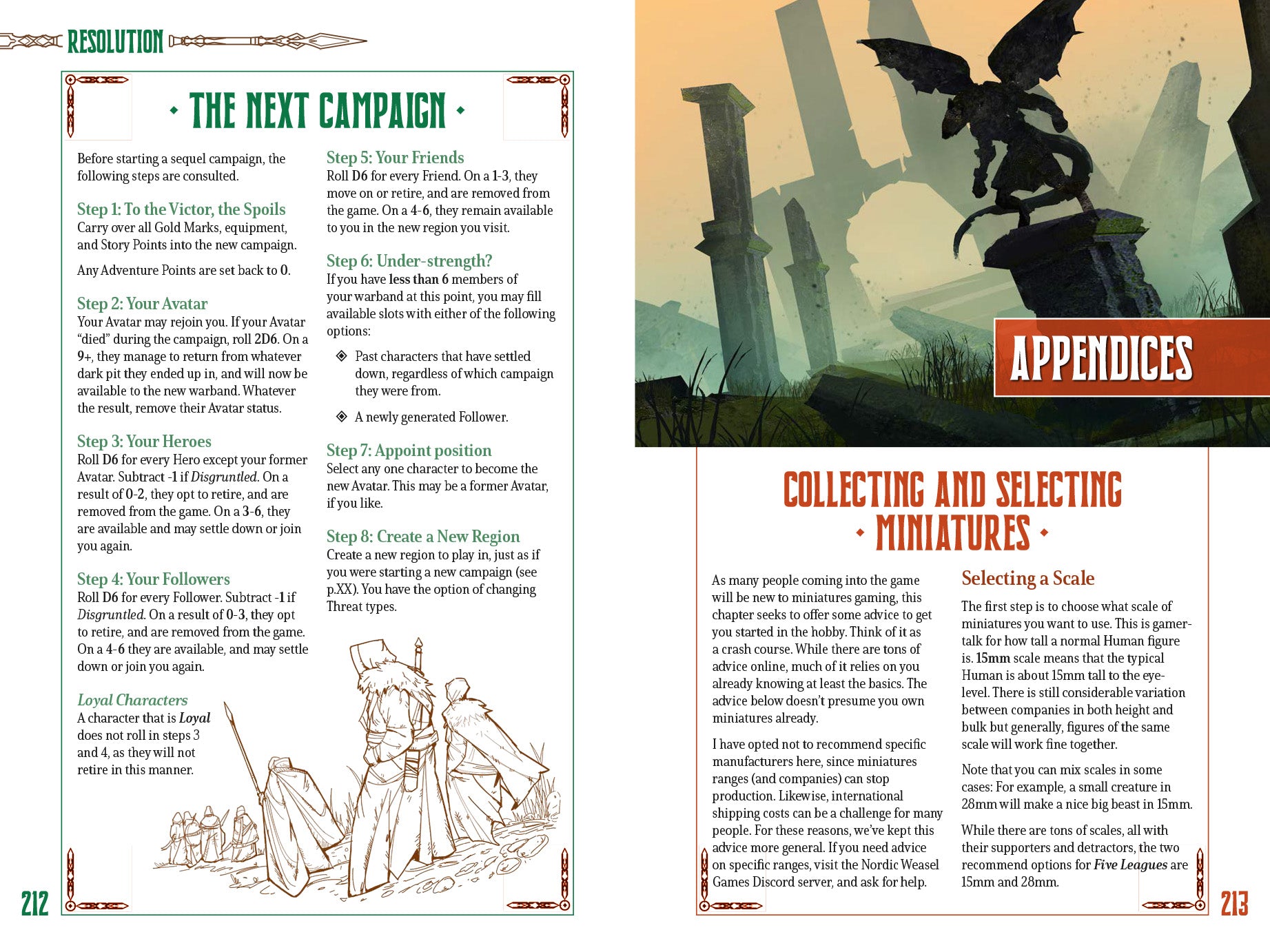 Modiphius Hardwar Five Leagues from the Borderlands libro 232 p.