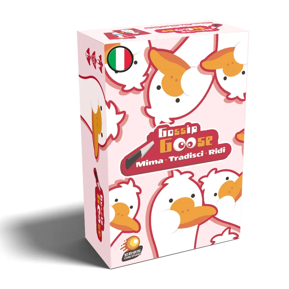 Asmodee Gossip Goose carte da gioco bluff 5-9 giocatori