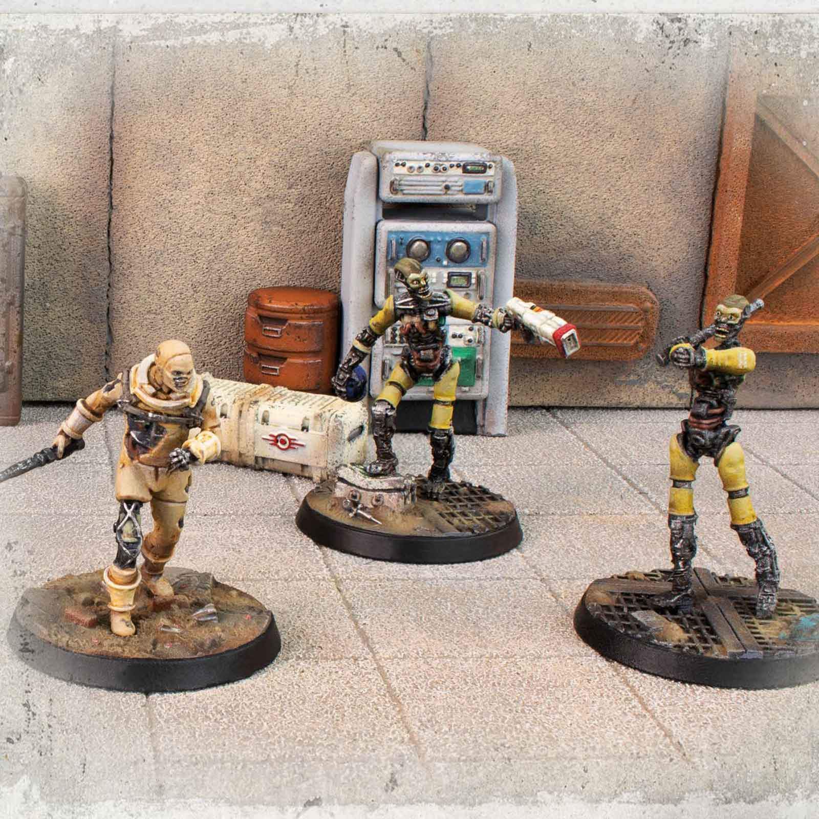 Modiphius Fallout Wasteland Warfare Caught in the Crossfire libro PDF