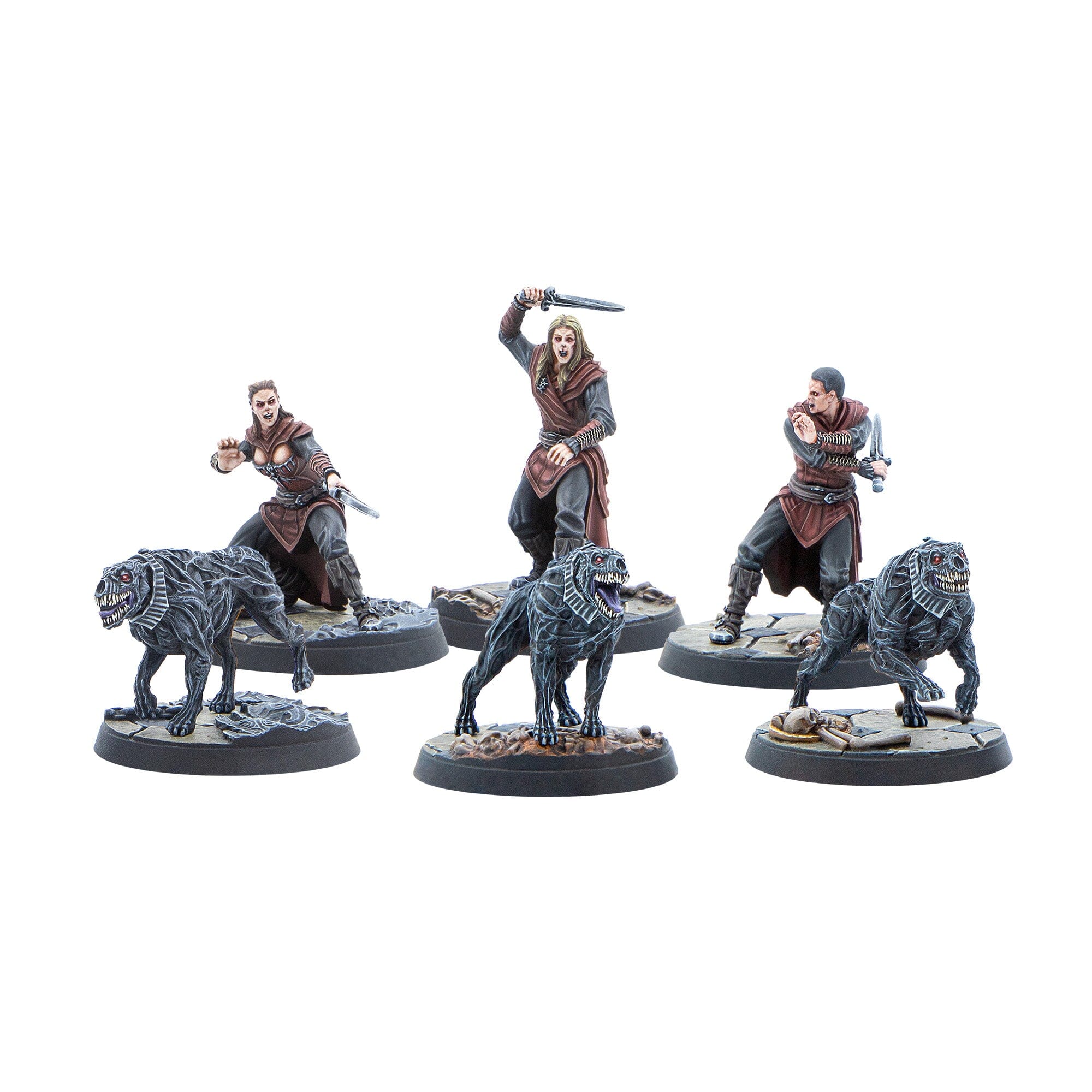 Modiphius Elder Scrolls Call to Arms Vampire Fledglings miniature