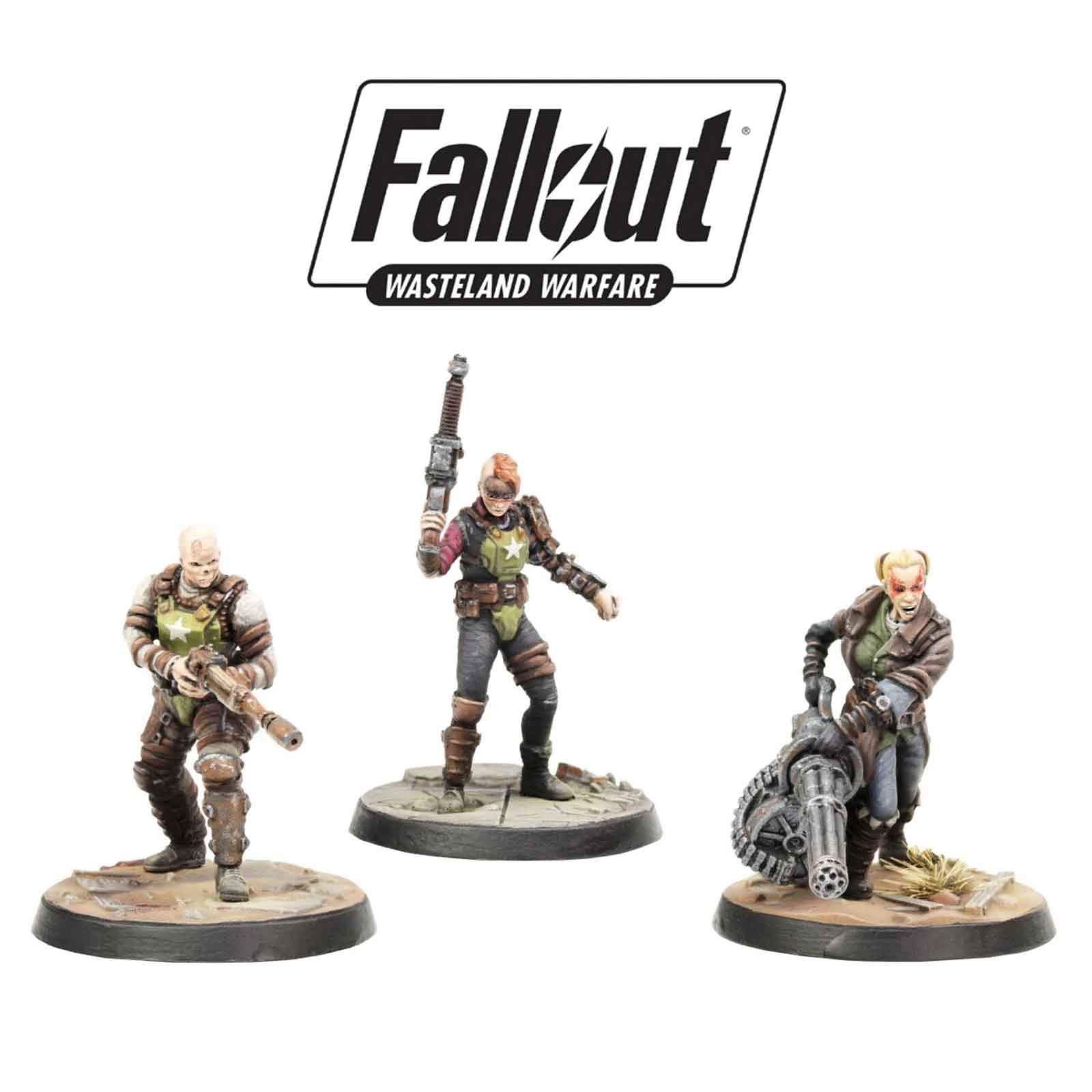 Modiphius Fallout Wasteland Warfare bundle miniature Rogue Raiders