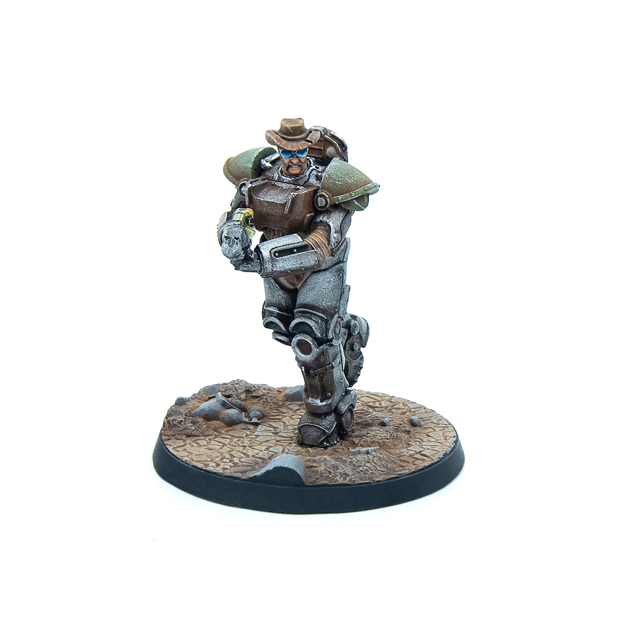 Modiphius Fallout Wasteland Gunners Conquerors Quincy 4 minis