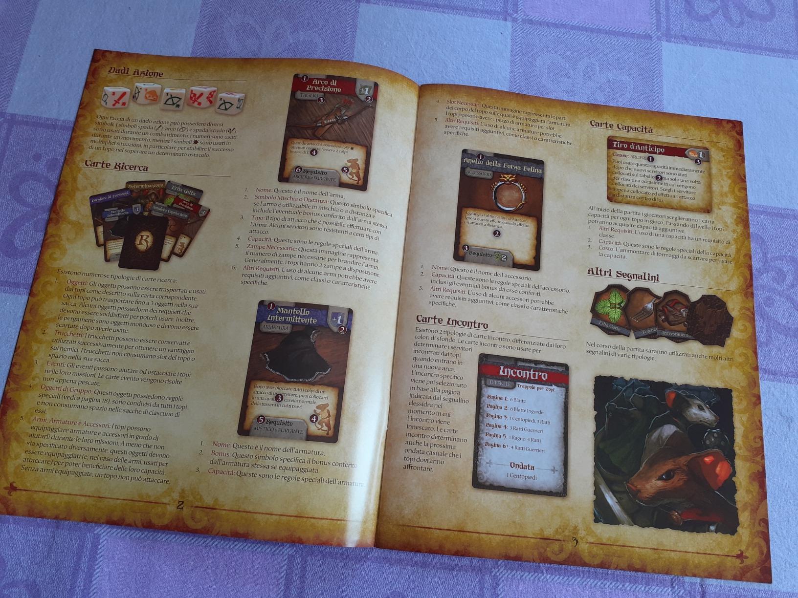 Mice and Mystics Gioco Tavolo Cooperativo Italiano 1-4 Giocatori