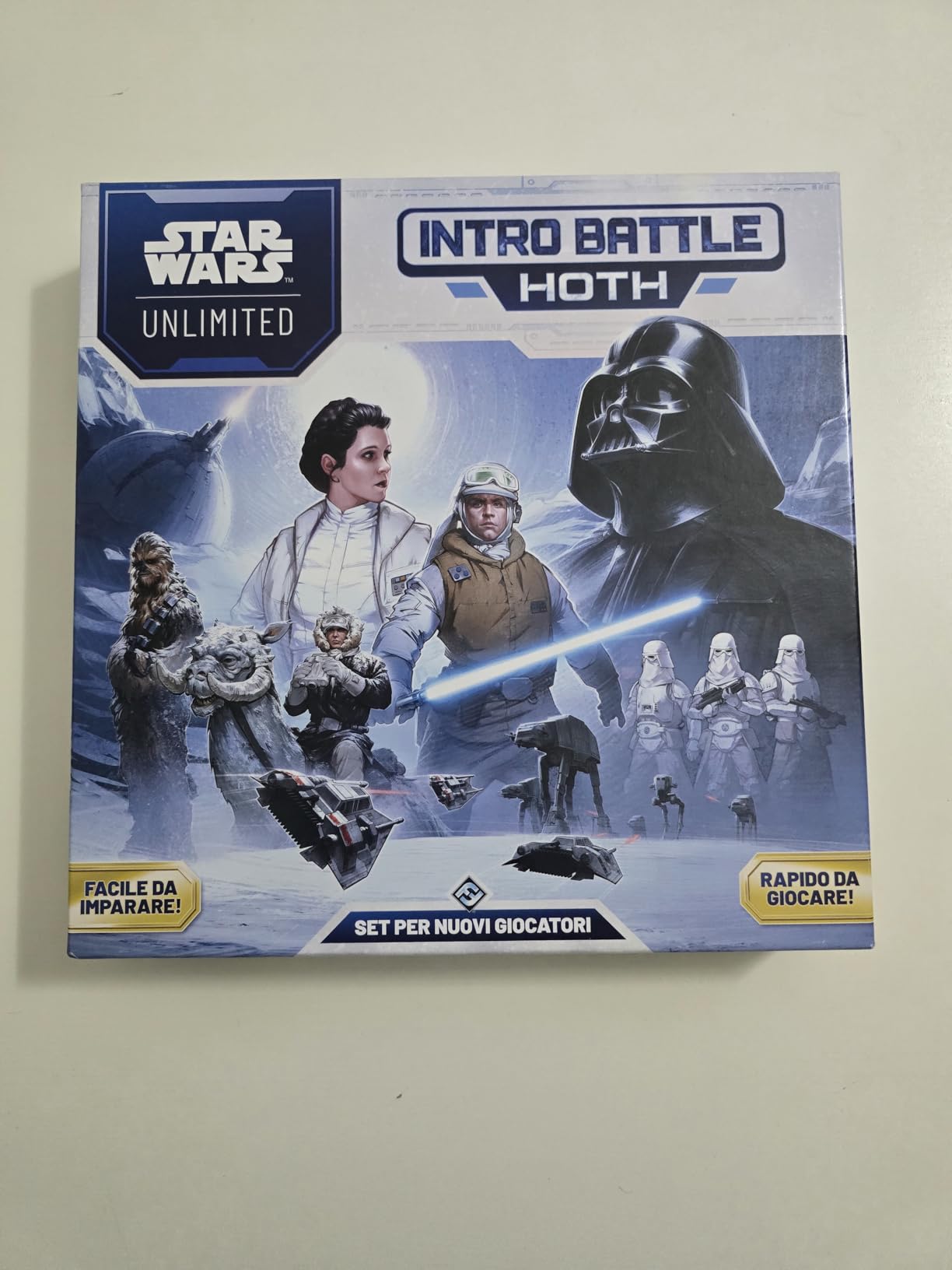 Star Wars: Unlimited Intro Battle Hoth Set Iniziale Carte Italiano