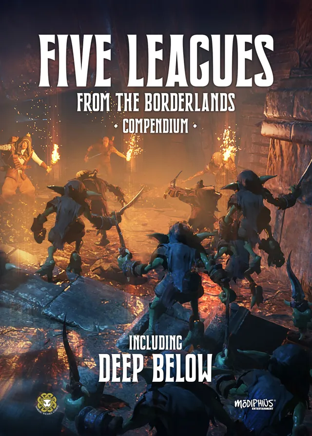 Hardwar Five Leagues Compendium Deep Below Manuale PDF Solo