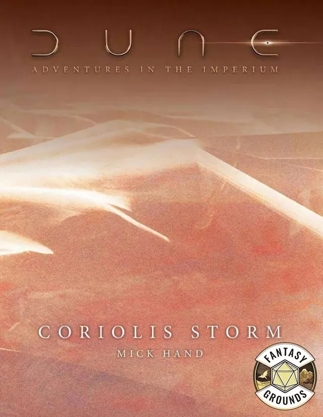 Modiphius Dune Coriolis Storm Avventura Fantasy Grounds VTT
