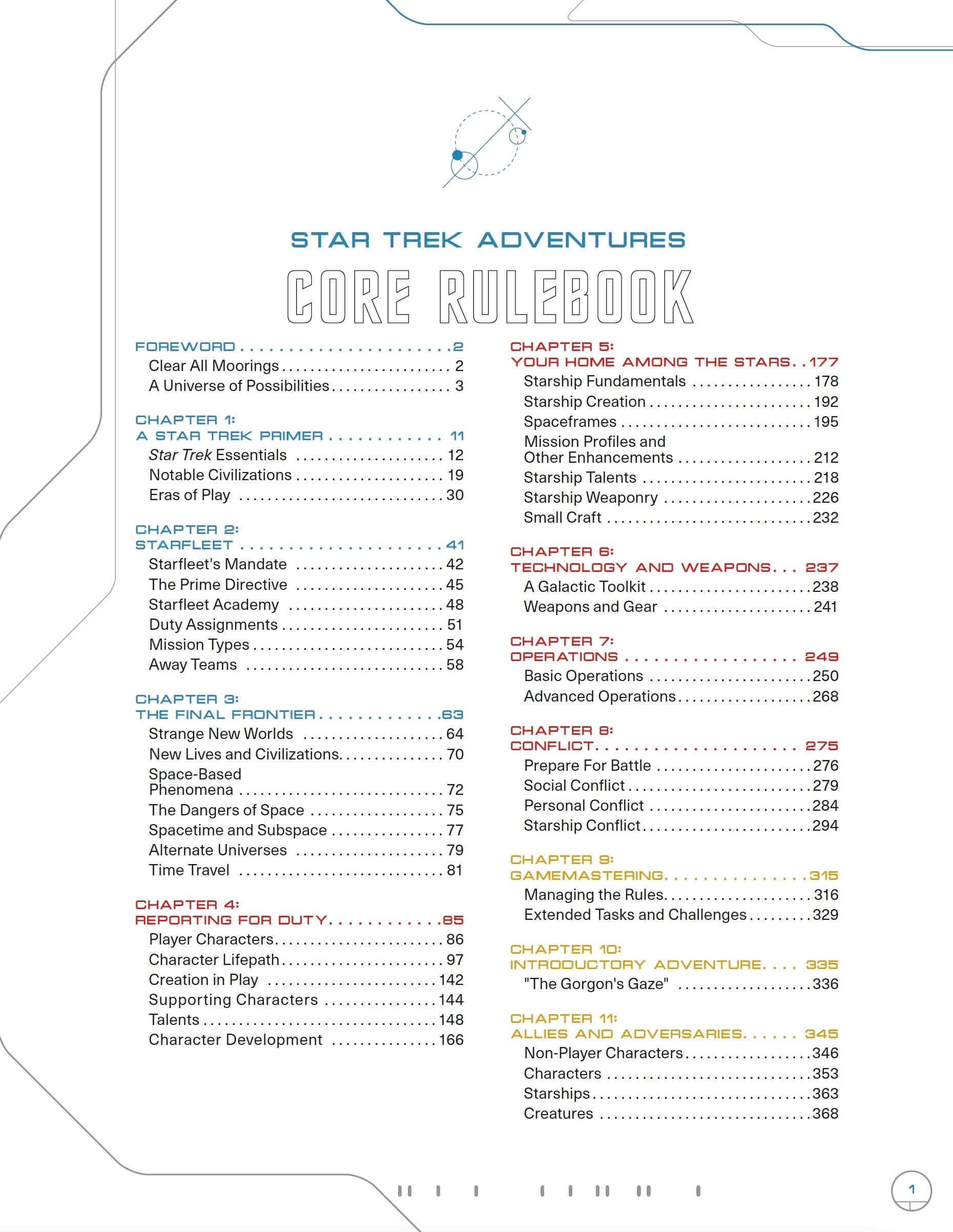 Modiphius Star Trek Adventures Second Edition Core Rulebook hardcover