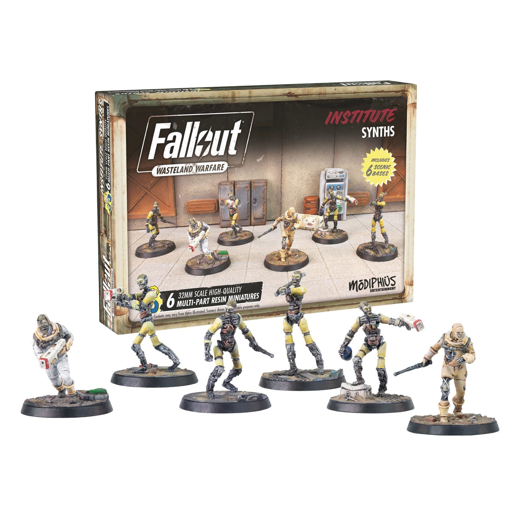 Modiphius Fallout Flesh and Metal Bundle miniature Wave 3
