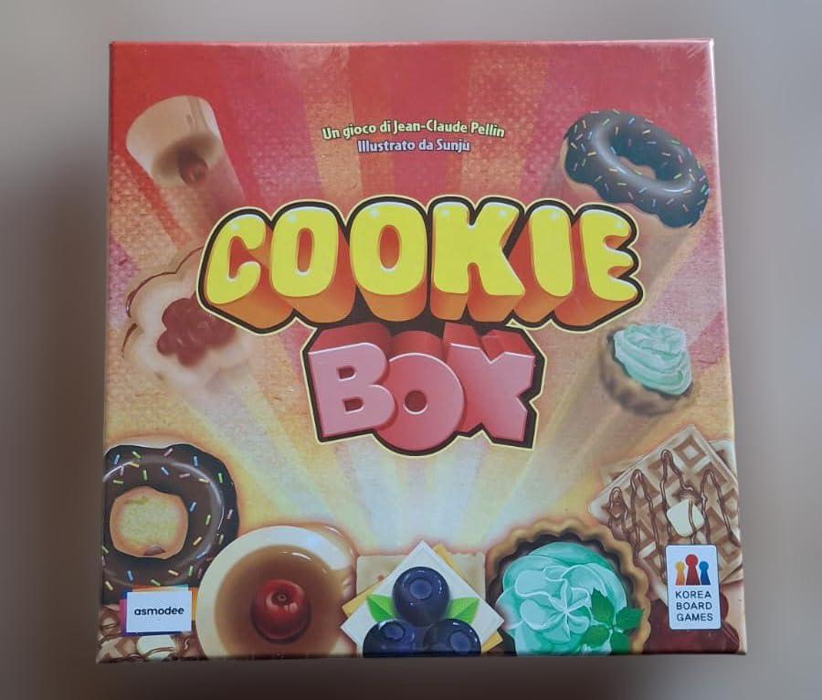 Asmodee Cookie Box carte gioco abilità velocità 6+ anni