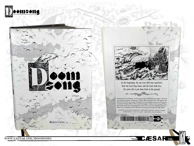 Modiphius Doomsong manuale gioco di ruolo copertina rigida 300 pagine