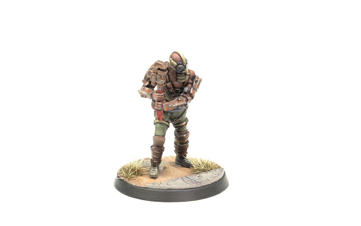 Modiphius Fallout Wasteland Warfare Raiders Scavvers Psychos 6 miniature