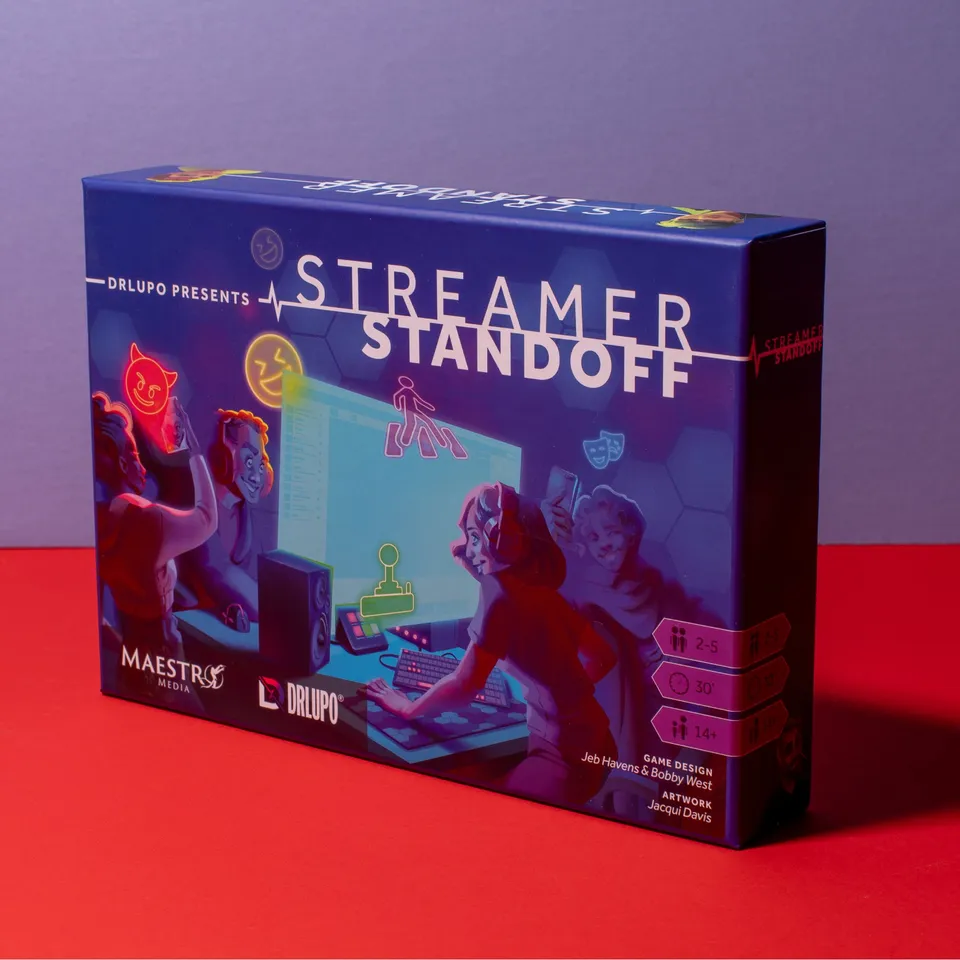 Maestro DrLupo Streamer Standoff gioco di carte 2-5 giocatori