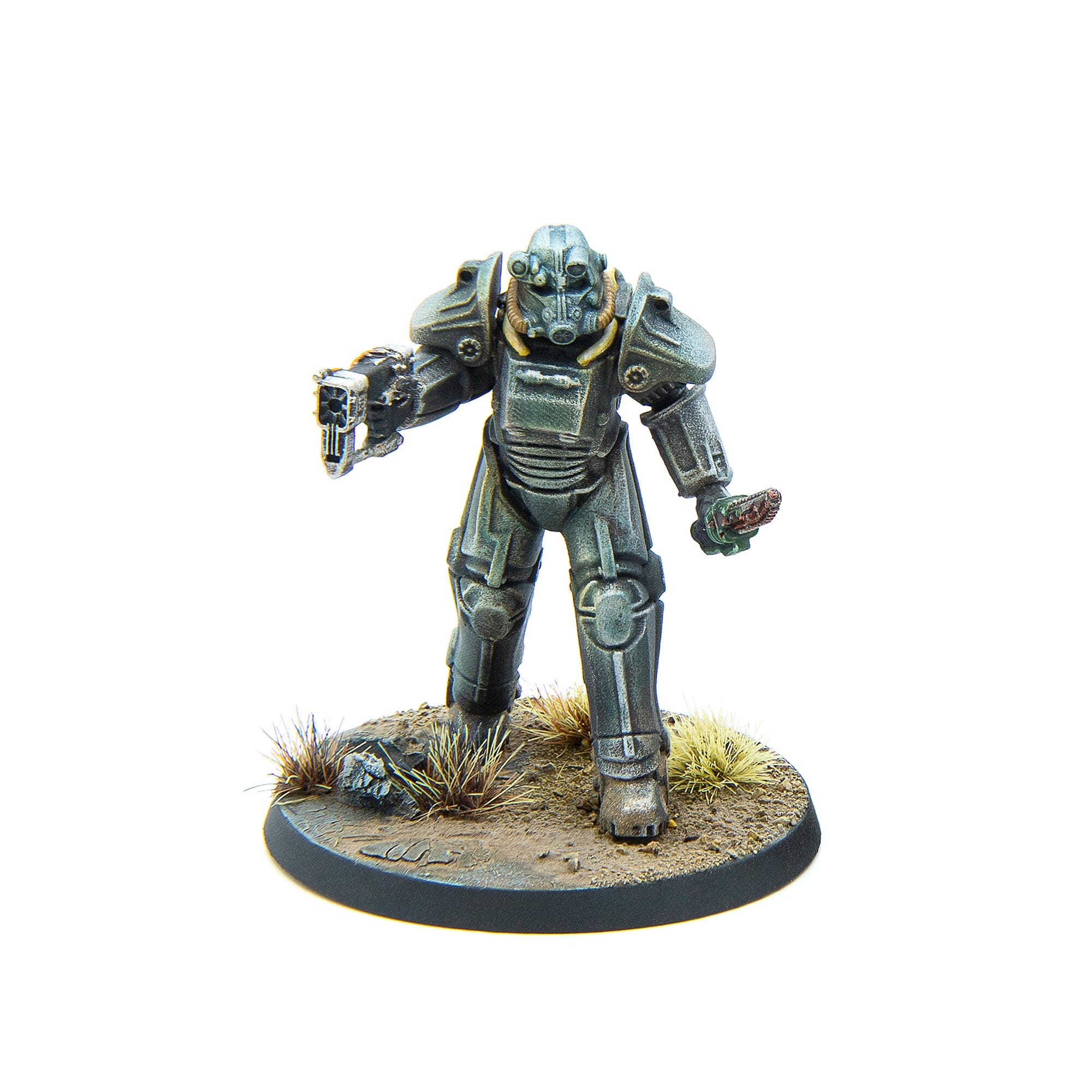 Modiphius Fallout Wasteland Warfare Brotherhood T-45 Miniature