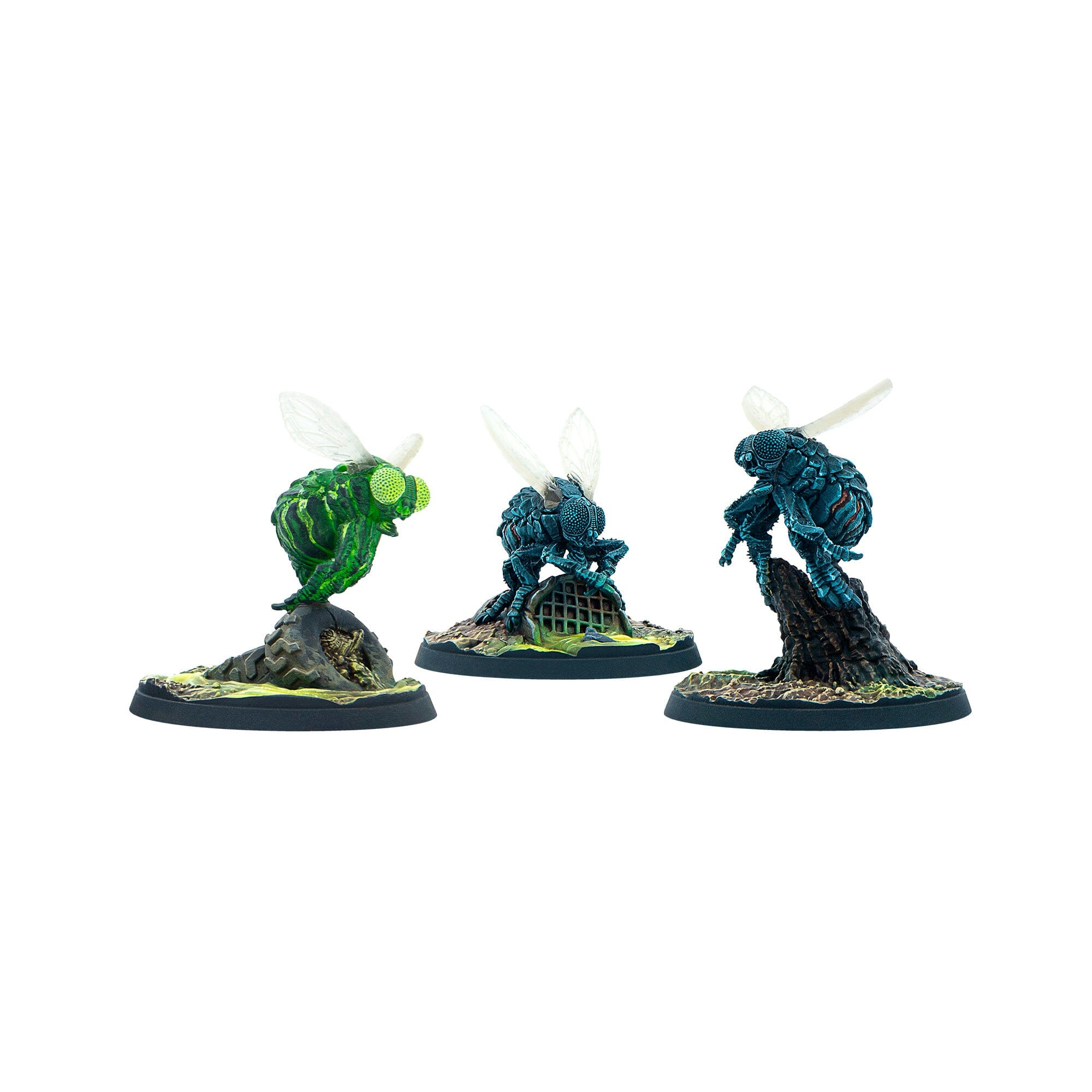 Modiphius Fallout Wasteland Warfare Bloatflies Miniature 3 pezzi