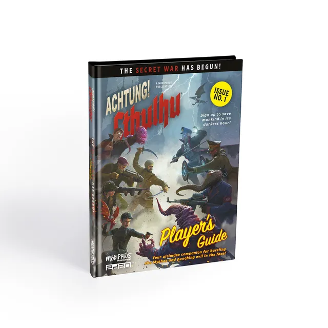 Modiphius Achtung! Cthulhu Player's Guide manuale GDR 2d20