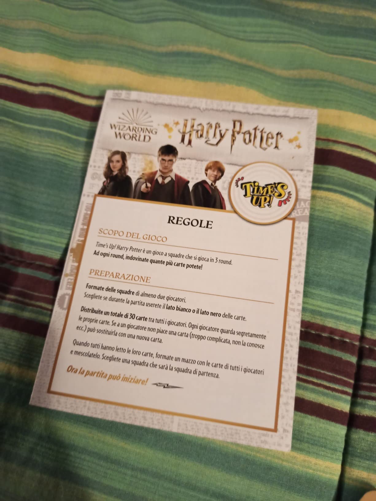 Asmodee Time's Up! Harry Potter party game italiano