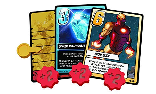 Marvel Il Guanto dell'Infinito gioco di carte Thanos 2-6 giocatori