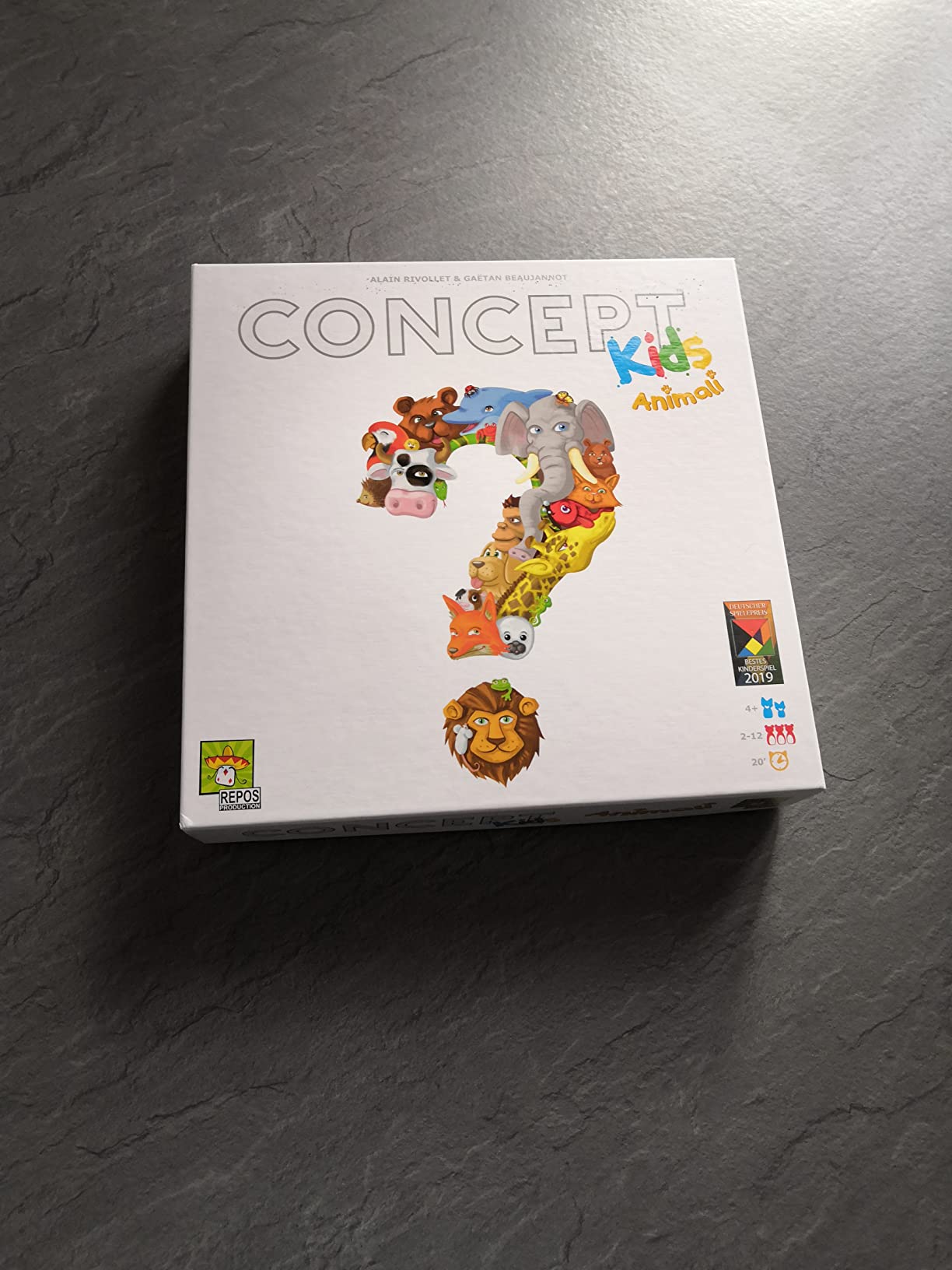 Asmodee Concept Kids Animali gioco bambini cooperativo 4+