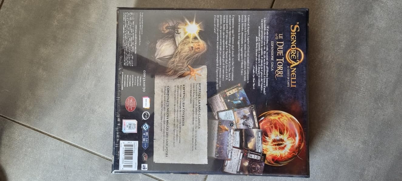 Asmodee Il Signore degli Anelli Le Due Torri espansione saga LCG