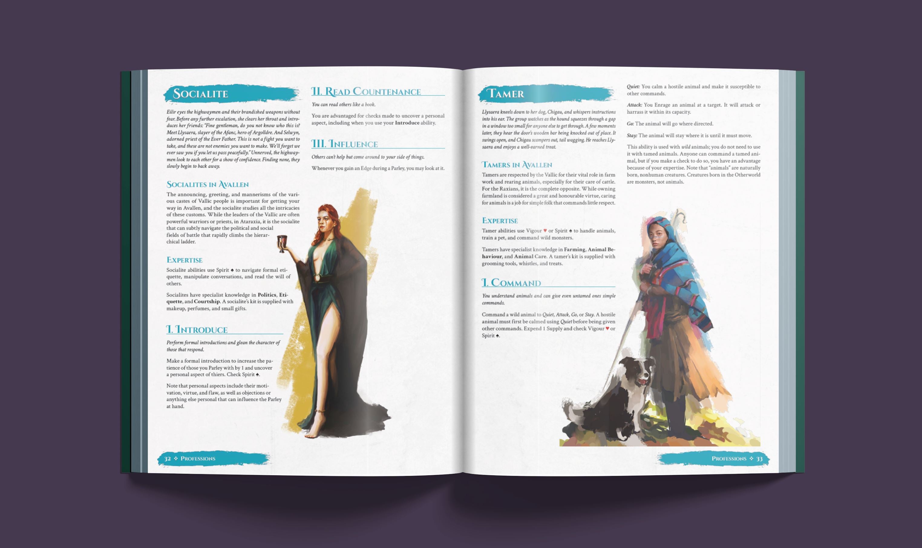 Modiphius Legends of Avallen Against the Faerie Queene bundle