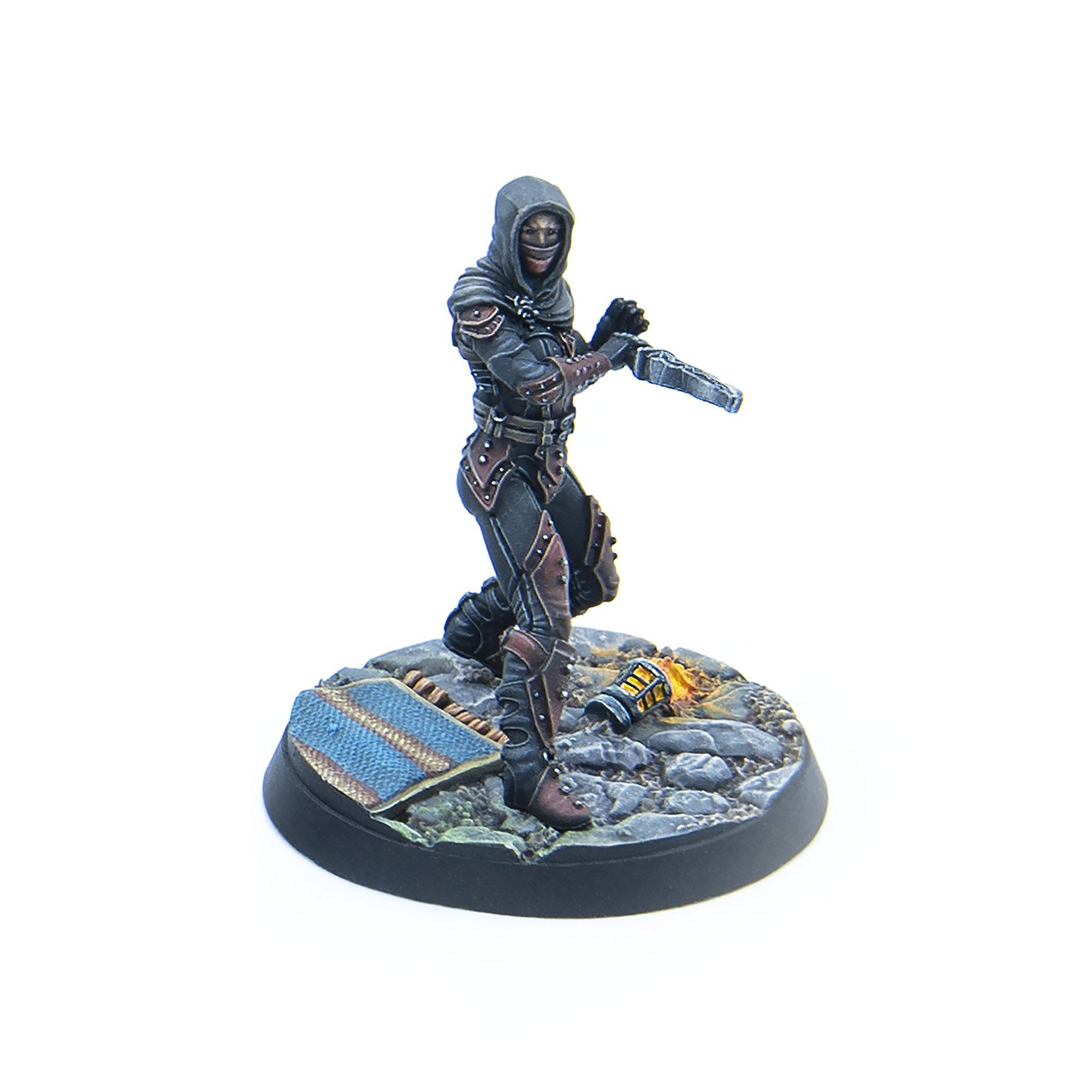 Modiphius Elder Scrolls Call to Arms Dark Brotherhood Aspirants miniature resina