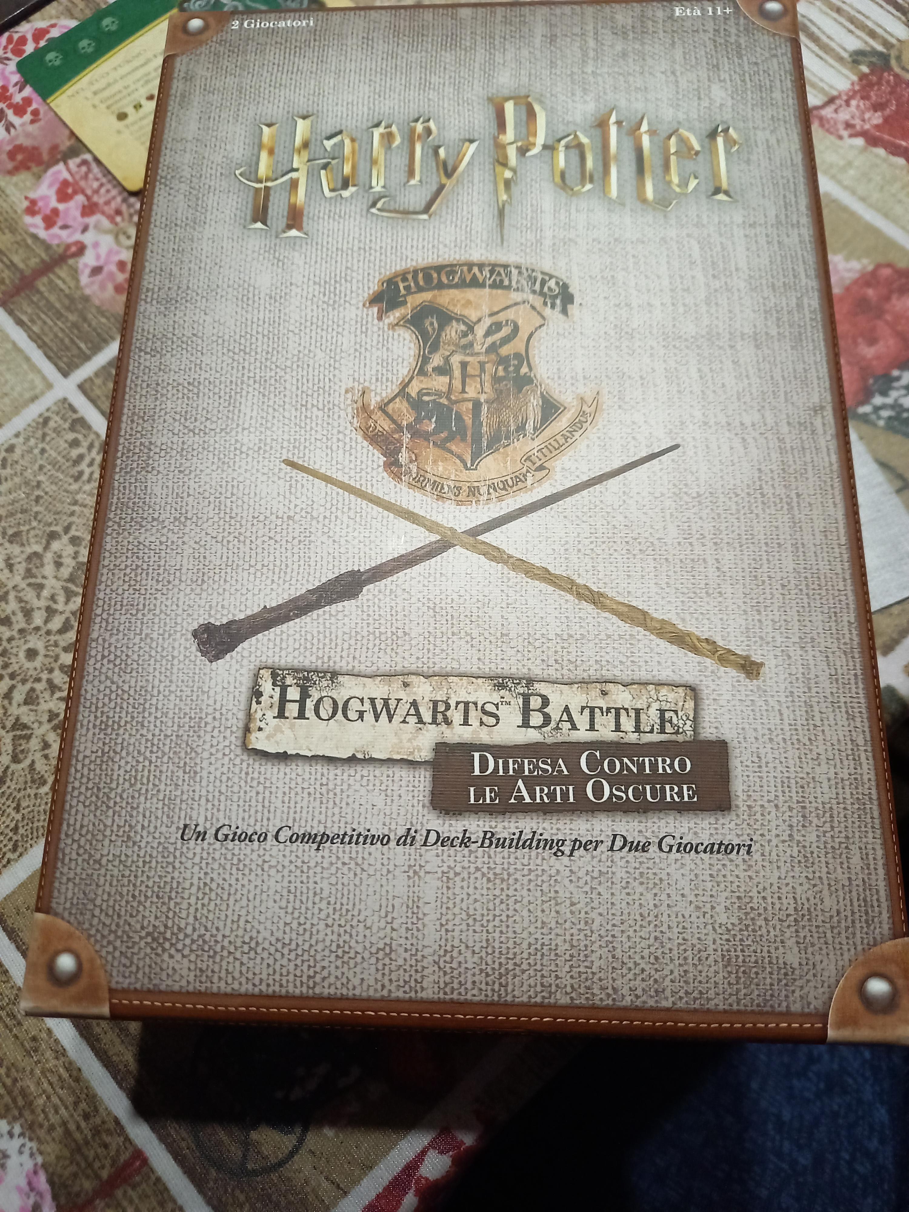 Asmodee Harry Potter Hogwarts Battle Gioco Carte Duello 2 Gioc