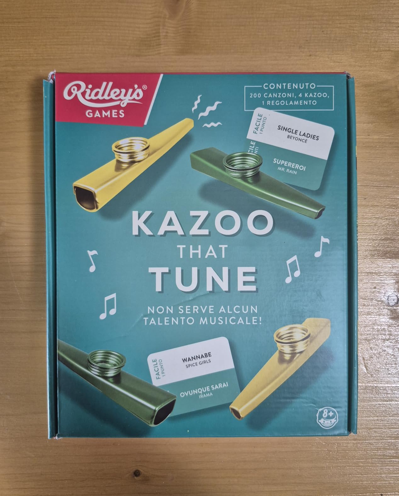 Asmodee Kazoo That Tune party game musicale con kazoo