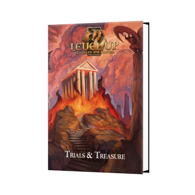 Level Up Advanced 5E Trials & Treasures manuale gioco di ruolo hardcover
