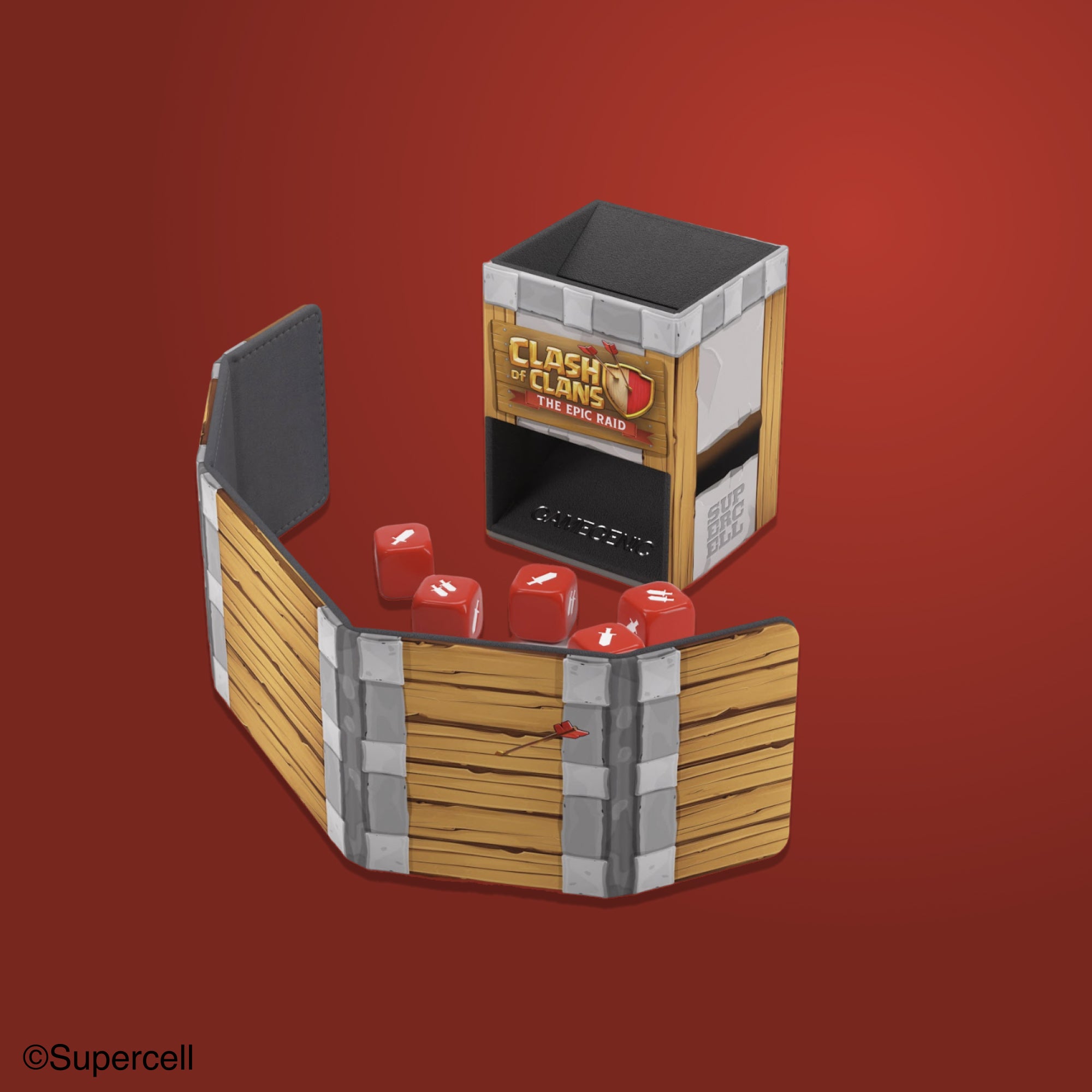 Gamegenic Clash of Clans Premium Ultra Compact Torre Dadi Compatta