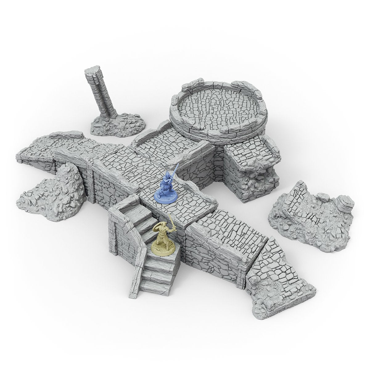 Modiphius Elder Scrolls Call to Arms Torre Ovest File STL 3D