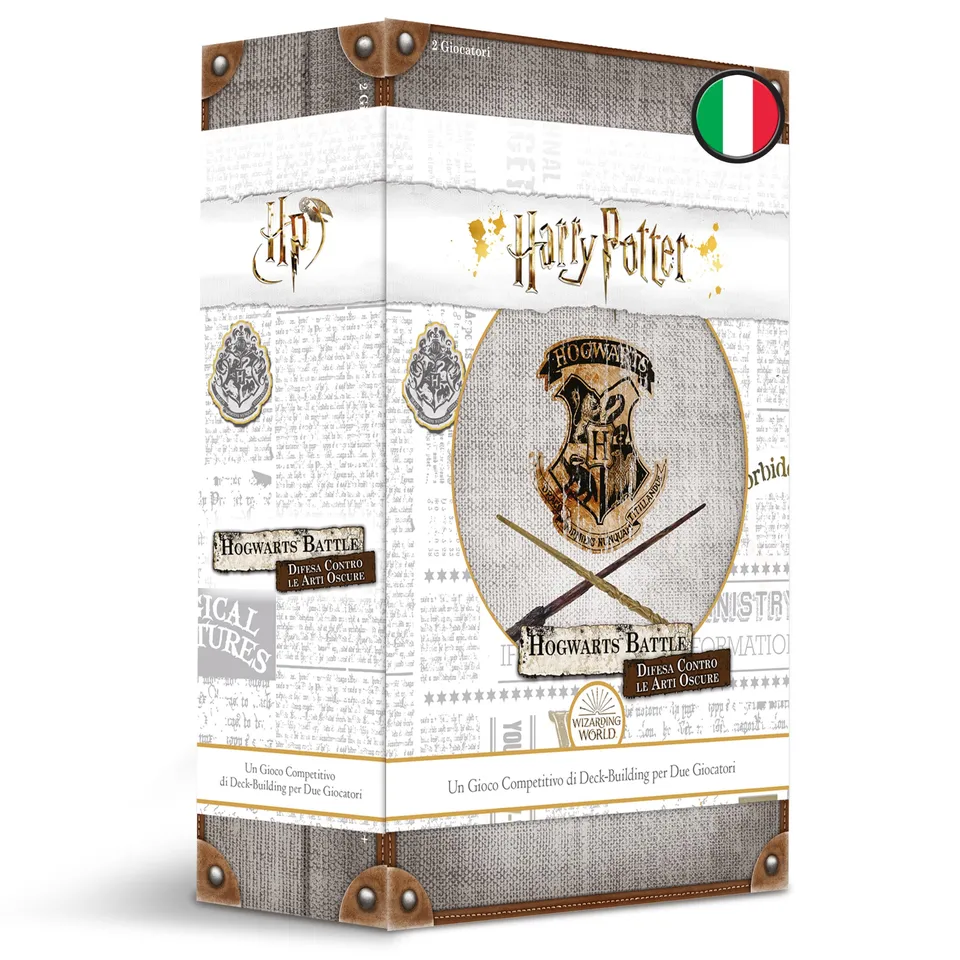 Asmodee Harry Potter Hogwarts Battle Gioco Carte Duello 2 Gioc