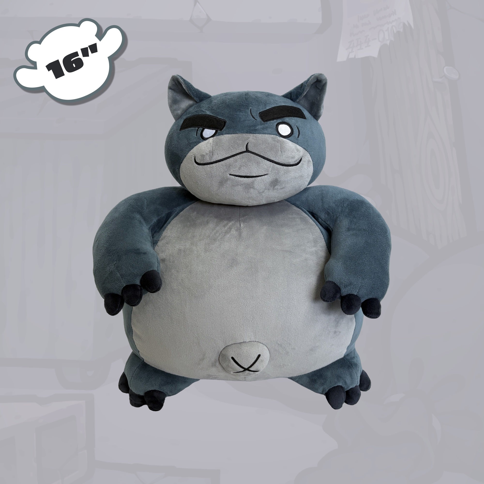 Maestro Media Plush Mewgenics Guillotina peluche 16 pollici