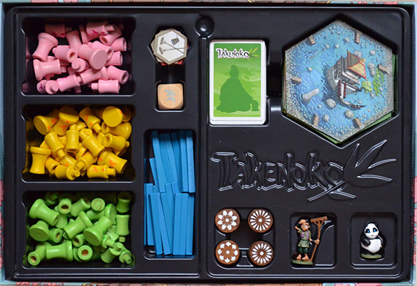 Asmodee Takenoko Gioco da Tavolo Panda Bambù 2-4 Giocatori