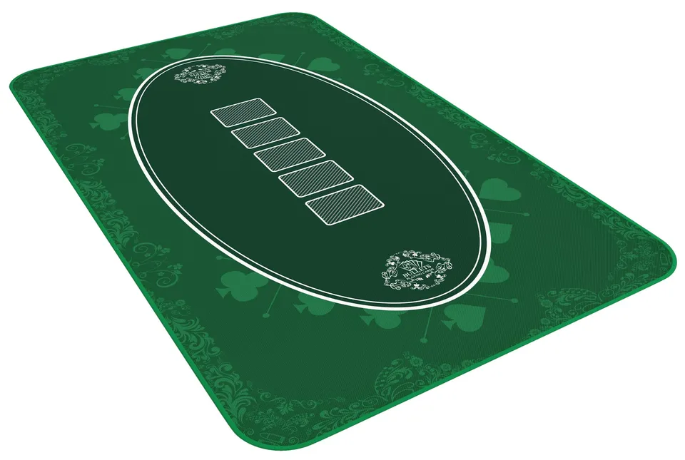 Bullets Paulie Tappetino Poker Verde 100x60 Texas Hold'em