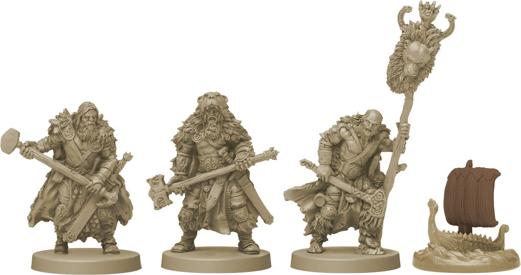 Asmodee Blood Rage Dèi di Asgard espansione 2-4 giocatori