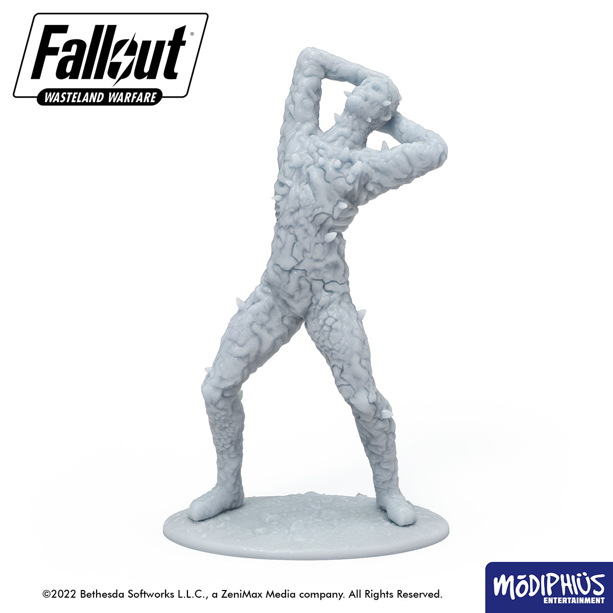 Modiphius Fallout Wasteland Warfare Scorched Statues file STL stampa 3D